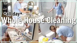 How to CLEAN FAST | WHOLE HOUSE CLEANING MOTIVATION | CLEAN WITH ME