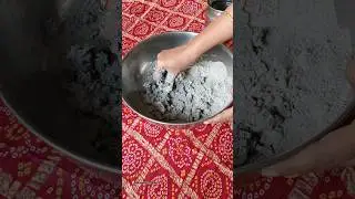 शाडू माती कशी भिजवावी |shadu mati making #shorts