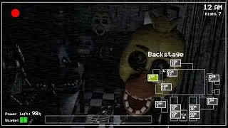 Someone is using Chica's head! ITP Backstage Chica! (FNaF 1 Mods)
