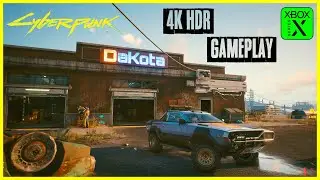 Cyberpunk 2077 4K HDR Gameplay on XBOX Series X