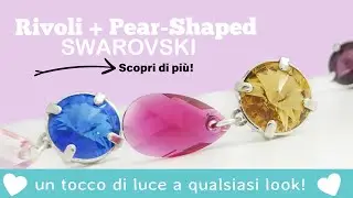 Video Tutorial Dooitu DIY | Swarovski Rivoli - Pear-Shaped Pendant