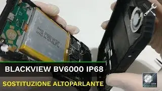 Blackview BV6000 IP68 | Sostituzione Altoparlante Posteriore Back Cover Posteriore