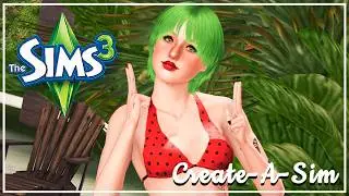 Sandia Waters 🍉 || The Sims 3: Create-A-Sim || (Download Sim)