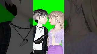 3D green screen // cartoon animation VFX // video