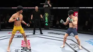 UFC 4 | Bruce Lee vs.Hana Haruna (HOT MODEL) (EA Sports UFC 4)