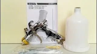 Отчёт по работе краскопульта Prowin 410 LVLP