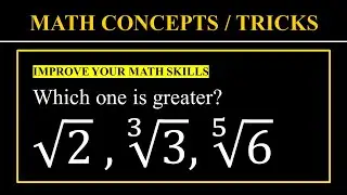 Which Number is greater? | Choose a greater number in irrational numbers| Algebra | Math |