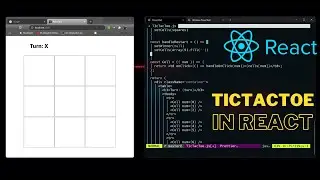 ASMR PROGRAMMING - Code a Tic-Tac-Toe Game in REACT - No Talking