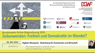 [ORV BAG WiWA] Digitale Monopole: Bedrohung für Demokratie und Wirtschaft
