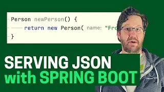 How to SERVE JSON with SPRING BOOT