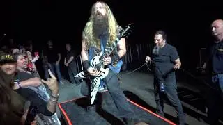 10  Zakk Wylde Guitar Solo Miracle Man Crazy Babies Desire Perry Mason (multyCam)
