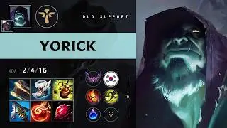 Yorick Support vs Rell - KR Master Patch 26.12