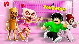 Escape Brainrot Ballerina Cappuccina Prison Run | Brookhave Roblox (Tagalog)