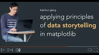 Principles of data storytelling and applied with matplotlib