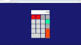 Html javascript計算機範例