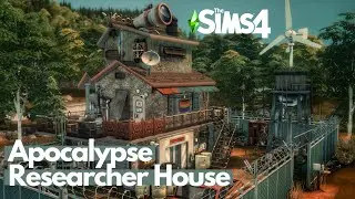 Apocalypse Researcher House || The Sims 4 Speed Build || No CC