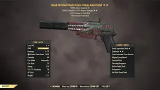 Fallout 76: Quad Explosive 10mm Auto Pistol - Full Health.