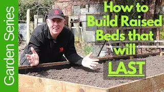 How to Build Raised Beds that will LAST!