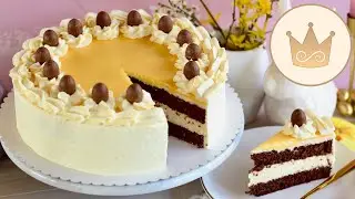 TASTIEST CHOCOLATE EGGNOGG CAKE 🐰 EASTER CAKE 🥚 BAKING A BIRTHDAY CAKE 🍰 RECIPE BY SUGARPRINCESS 🐣