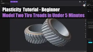 Plasticity Tutorial for Beginners | Model Two Tire Treads in Under 5 Minutes
