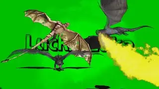 Хромакей(chromakey). Драконы #2.