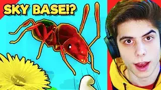 Sky base in ant life V2 as Black Carpenter Ants [beta testing]