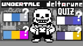 Undertale & Deltarune Colors Quiz – Guess the Characters!