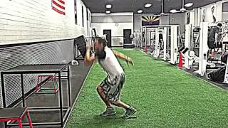 AF Training Videos - Sprinter Lunge Squats into Squat Box Jump