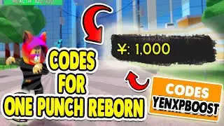 ALL *WORKING* ROBLOX ONE PUNCH REBORN CODES 2020 (OP CODES OF ONE PUNCH REBORN ROBLOX)