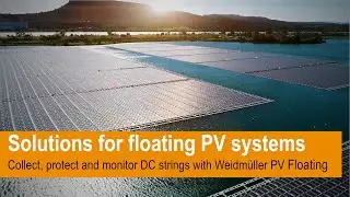 Collect, protect and monitor DC strings of floating PV systems