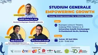 LIVE // Studium Generale "Empowering Growth: Young Entrepreneurs for a Better Future"
