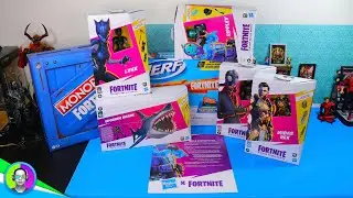 Hasbro sent me a HUGE Fortnite package!