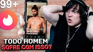 ATÉ UM CARA DESTACADO SE FRUSTRA NO TINDER? (REACT)