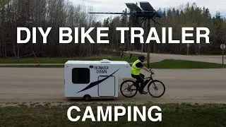 DIY Bike Trailer Camping
