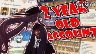 How BAD Is My 2 Year Old Genshin Impact Account?