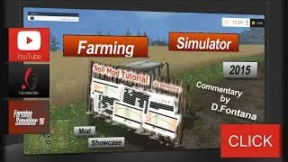 FS15 Mod Showcase - Soil Mod Tutorial [eng]