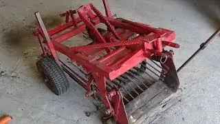 We make a new knife for a potato-digger!