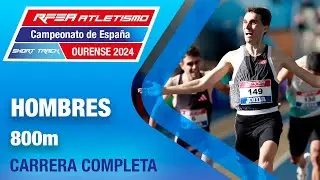 Final 800m hombres - Campeonato de España absoluto de atletismo - Ourense 2024 - Mariano García