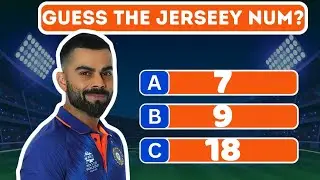 Guess the cricketers by their Jersey numbers | Cricket quiz