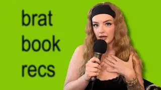 brat summer book recs 💚💿 girlhood, female rage, & pop culture