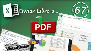 Enviar Libro de Excel a PDF | VBA Excel 2013 #67