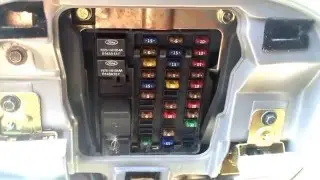 Ford F-150 1997-2003 Fuse Box Location
