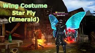 Cabal Online *Wing Costume- Star Fly (Emerald)*
