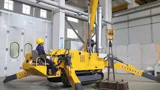 5t mini spider crane