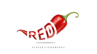 Pepper Typography In CorelDraw