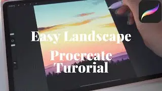 Easy Landscape - Procreate Tutorial