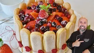 Charlotte Natalina- Frutas Vermelhas - Especial de Natal - Aula com Marcelo Bellini