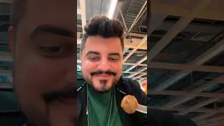 Ikea isveç köfte denedim