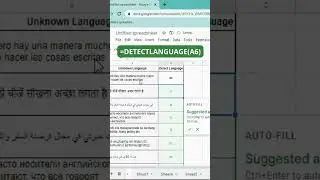 How to Detect Language in Excel 