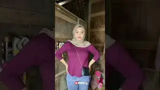 GADIS DESA, STYLE #menyala sayang#hijab #cantik #shorts